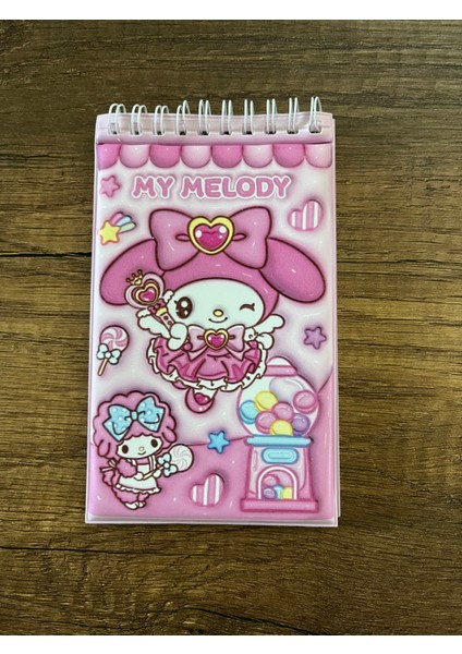 1 Adet Kuromi Sanrio My Melody Cinnamoroll Pompompurin Hello Kitty Yumuşak Kapak Squishy Sticker Defter Karne Hediyesi