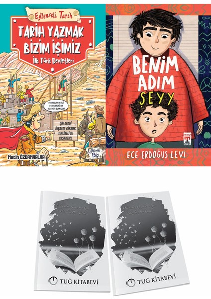 Tarih Yazmak Bizim Işimiz Ilk Türk Devletleri ve Benim Adım Şeyyy + Hediyeli