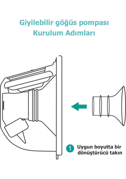 Göğüs Pompası Kalkanı Silikon Flanş Küçültücü 13-15-17mm 3'lü Set fiyatları