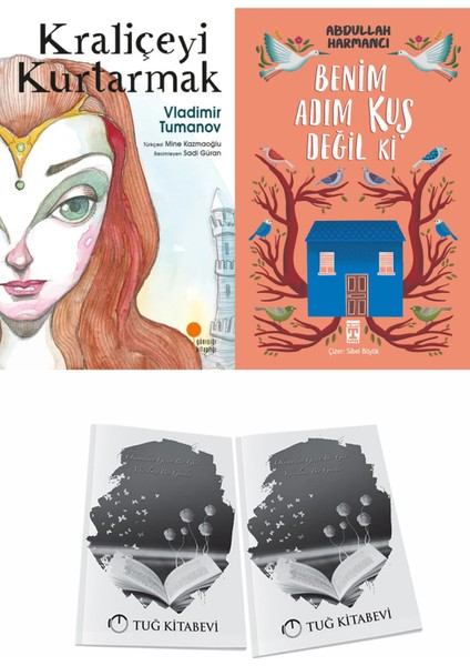 Kraliçeyi Kurtarmak ve Benim Adım Kuş Değil Ki + Hediyeli