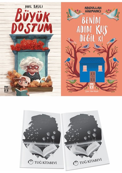 Büyük Dostum ve Benim Adım Kuş Değil Ki + Hediyeli