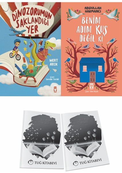 Dinozorumun Saklandığı Yer ve Benim Adım Kuş Değil Ki + Hediyeli