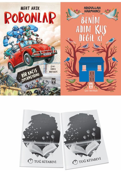 Robonlar ve Benim Adım Kuş Değil Ki + Hediyeli
