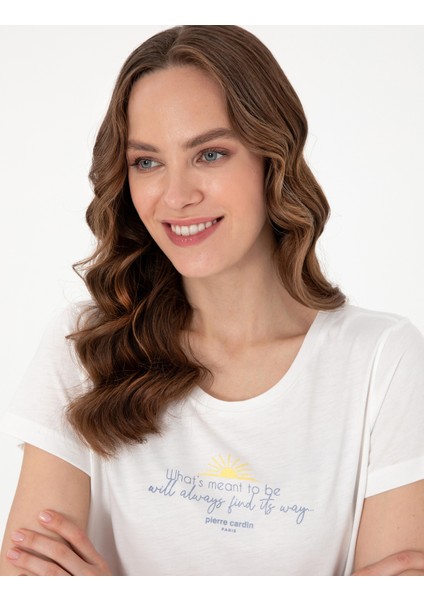 Kadın Beyaz Kısakollu Pijama Takımı 50318992-VR013 fiyatları