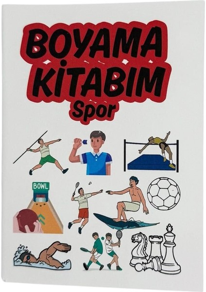 Spor Temalı Boyama Kitabı (210X145 Mm)