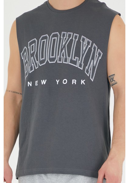 Süperlife Erkek Bisiklet Yaka Regular Fit Brooklyn Baskılı Tişört SPR22TS116 fiyatları