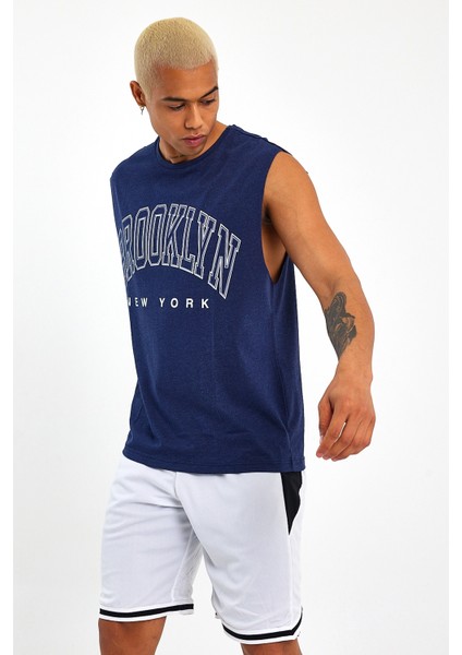 Süperlife Erkek Bisiklet Yaka Regular Fit Brooklyn Baskılı Tişört SPR22TS116 indirimleri