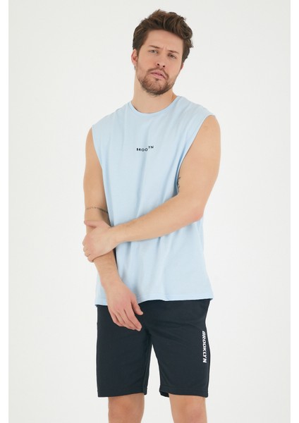 Süperlife Erkek Bisiklet Yaka Regular Fit Brooklyn Baskılı Tişört SPR22TS122 modelleri