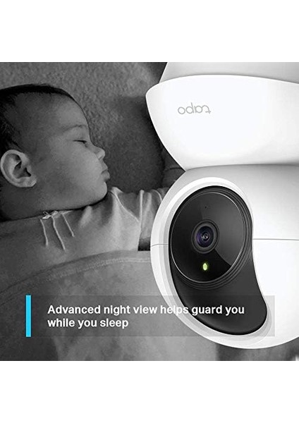 Tp-Link C200, 1080P Full Hd, Hareket Tespit ve Takibi, 360°, 9m Gece Görüşü, Çift Yönlü Sesli Iletişim, Sesli Alarm, Bulut/yerel Depolama, Bebek Ağlaması Tespiti, Iç Mekan Wi-Fi Güvenlik Kamerası fiyatları