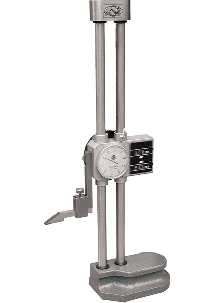 216-7718 0-600MM Çift Kolon Saatli Yükseklik Mihengiri