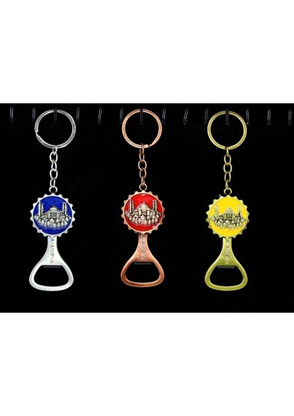 Metal Ayasofya Anahtarlık ve Açacak Model 2