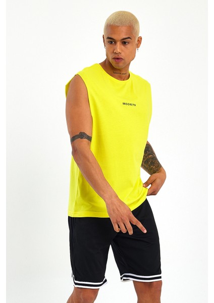 Süperlife Erkek Bisiklet Yaka Regular Fit Brooklyn Baskılı Tişört SPR22TS122 fırsatları