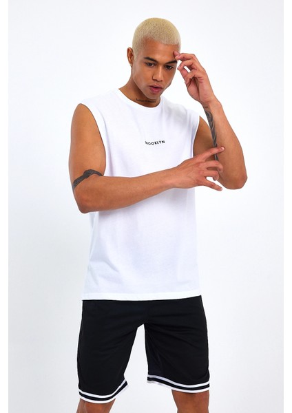 Süperlife Erkek Bisiklet Yaka Regular Fit Brooklyn Baskılı Tişört SPR22TS122 modelleri