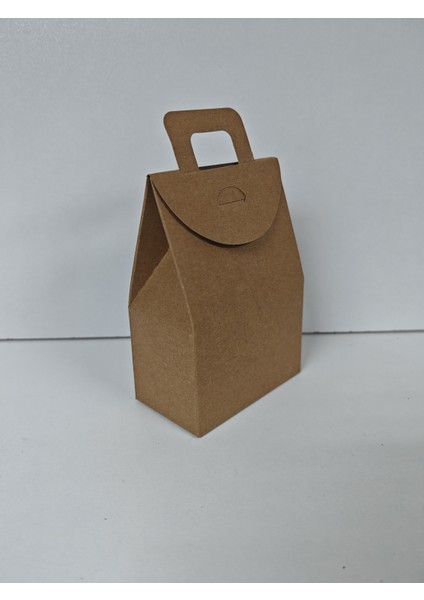Çanta Karton Kutu Kraft 7,5 cm x 10,5 cm x 4,5 cm 50 Adet Kına - Çerez - Şeker Kutusu fiyatları