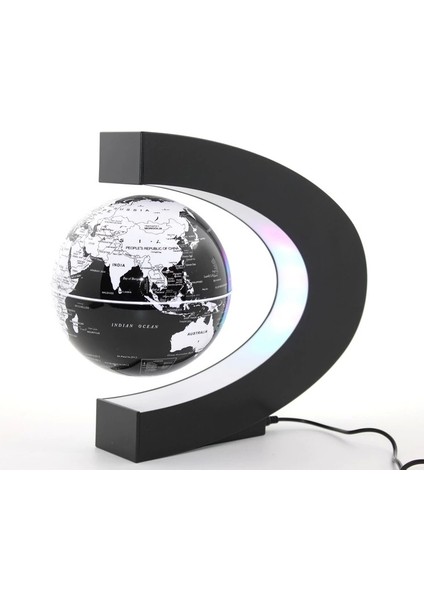 Mıknatıslı Ortada Dönen Dünya Küre Model 1