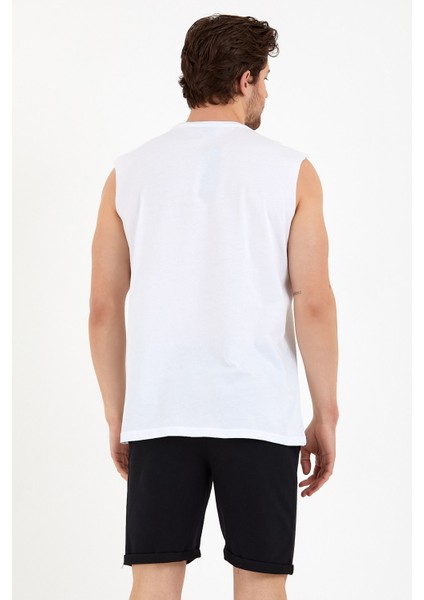 Süperlife Erkek Bisiklet Yaka Regular Fit New York Baskılı Tişort SPR22TS125 indirimleri