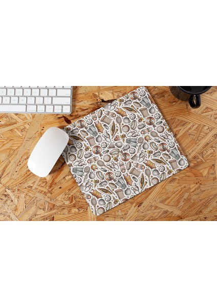 Spor Temalı Çoklu Spor Desenli Renkli Kaymaz Ofis ve Ev Kullanımı Için Mouse Pad modelleri