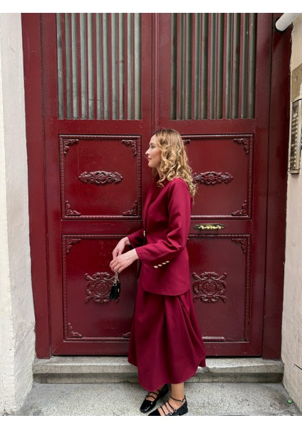 Blazer Ceket- Etek Takımı modelleri