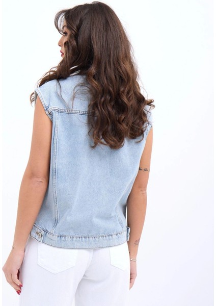 6822 Kot Yelek-Açık Mavi indirimleri