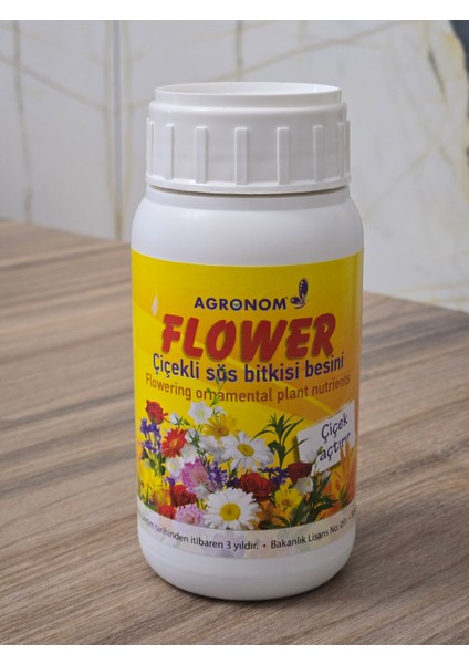 Flower Çiçekli Süs Bitkisi Besini Sıvı