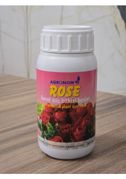 Rose Genel Süs Bitki Besini Sıvı