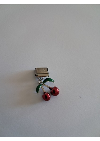 Badelis Çelik Silver Renk Kiraz Figürlü Charm fiyatları