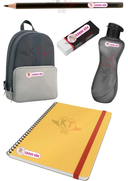Okul Etiketi Kalem Defter Etiketi Tüm Sanrio Karakterleri Özel Isimli Etiket - 285 Adet modelleri