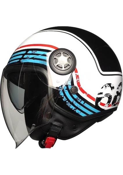 Free M Fr 612 Yarım Kask Parlak Retro