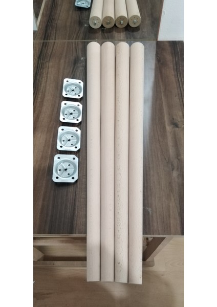 60 cm 5 Lik Ham Masa Ayak