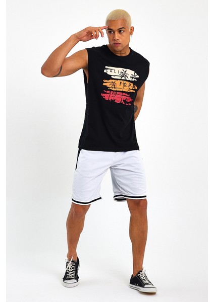 Süperlife Erkek Bisiklet Yaka Regular Fit Baskılı Tişort SPR23AT341 fırsatları