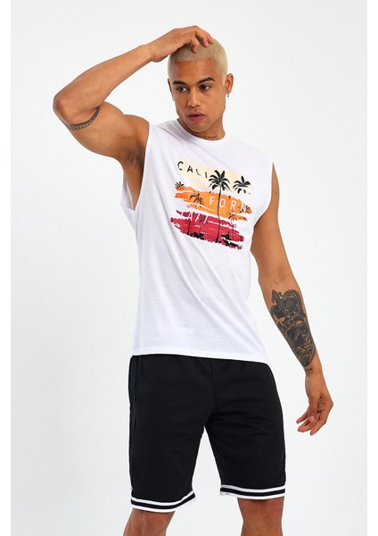 Süperlife Erkek Bisiklet Yaka Regular Fit Baskılı Tişort SPR23AT341 fırsatları