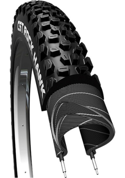 Rock Hawk Wire 26X2.40 Mtb - Dağ Bisikleti Dış Lastik - Yeni Seri fırsatları