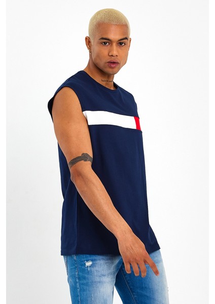 Süperlife Erkek Bisiklet Yaka Regular Fit Garnili Tişort SPR23AT346 fırsatları