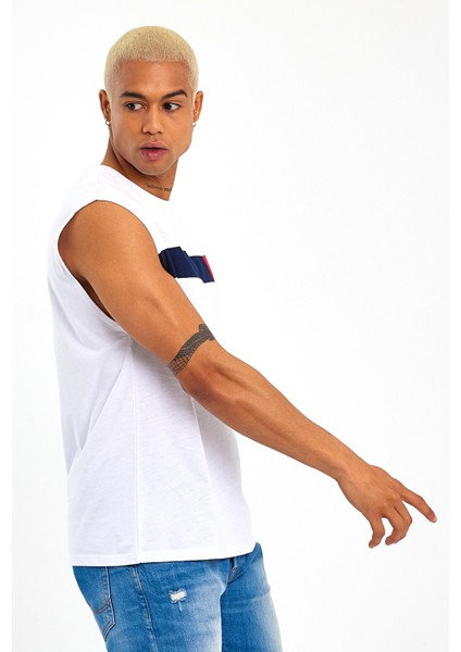 Süperlife Erkek Bisiklet Yaka Regular Fit Garnili Tişort SPR23AT346 fiyatları