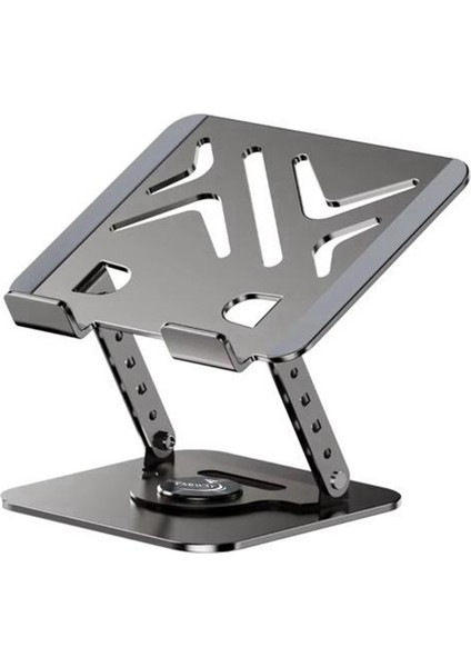 Metal Laptop Macbook Notebook Standı 2 Kademeli 360 Derece Ayarlanılabilir