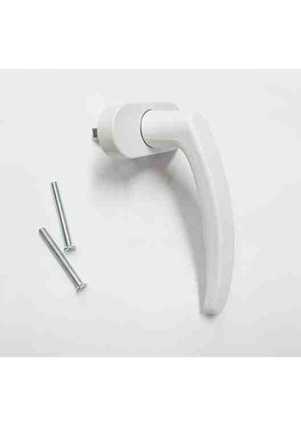 Pvc Pimapen Plastik Pencere Kolu Beyaz (2 Adet)