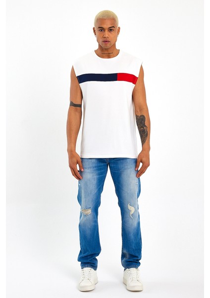 Süperlife Erkek Bisiklet Yaka Regular Fit Garnili Tişort SPR23AT346 fırsatları