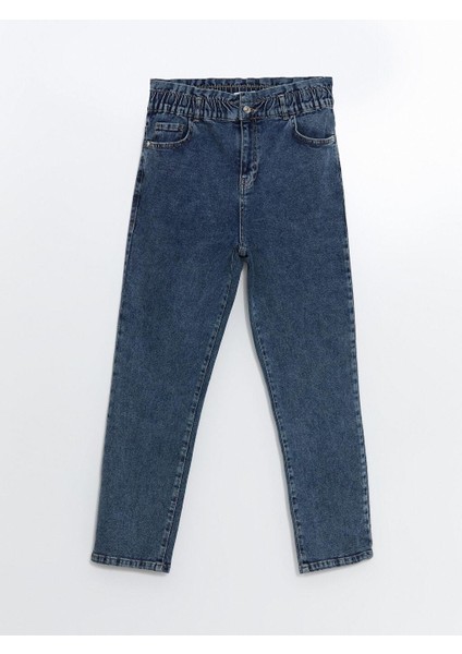 Beli Lastikli Slim Mom Kadın Jean Pantolon (S5) indirimleri