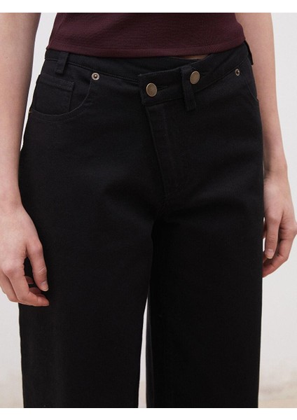 Wideleg Kadın Jean Pantolon (S5) modelleri