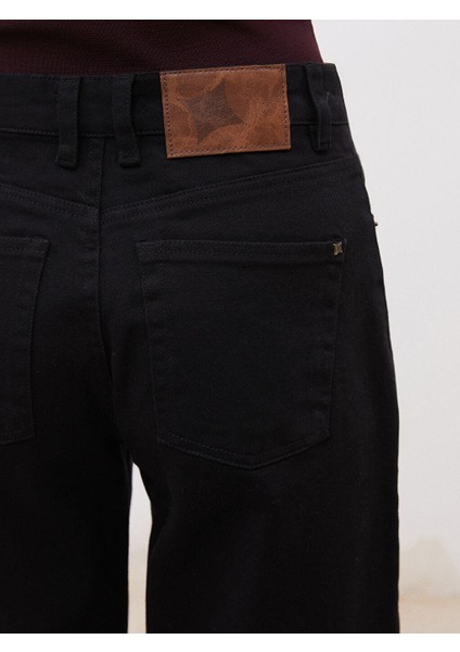 Wideleg Kadın Jean Pantolon (S5) fırsatları