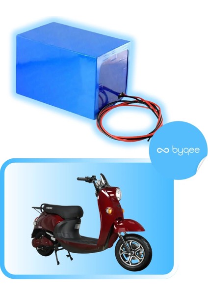 Vs2 72 Volt 22 Amper Elektrikli Motosiklet Bataryası (Lifepo4)