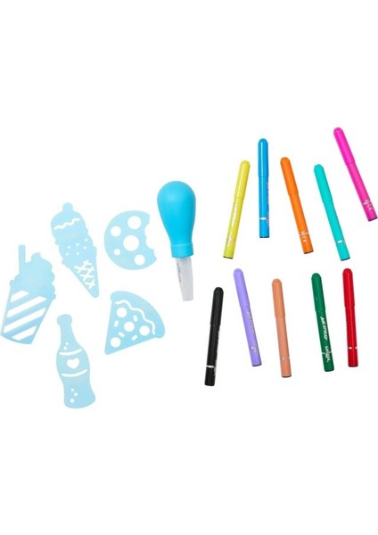 Smiggle - Air Spray Hava Püskürtmeli Marker Kalem Seti fiyatları