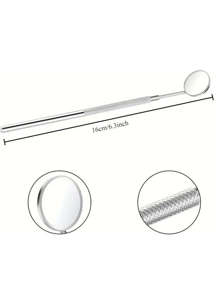 Ipek Kirpik Kontrol Aynası Diş Kontrol Aynası Metal fırsatları