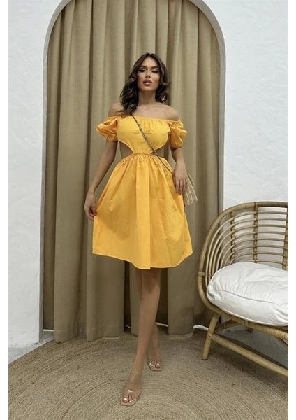 Stefanie Cut Out Elbise 2143-02