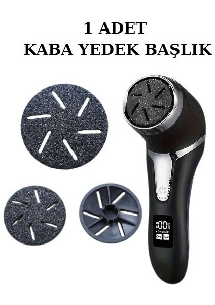 Ayak Topuk Törpüsü Cihazlarıyla Uyumlu Yuvarlak Yedek Kaba Taşlama Başlığı – Kolay Değiştirilebilir ve Dayanıklı Başlık