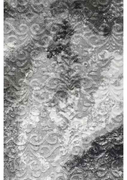 Halı Antrasit Cool Yıkanabilir Saçaklı Kaymaz Delüxe Yolluk Kilim Salon Halısı Modelleri modelleri