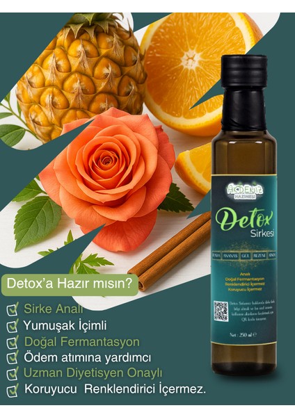 Detoks Sirkesi | 14 Bileşenli Süper Karışım | Avokado & Kinoa Içerikli | Doğal Fermantasyon modelleri