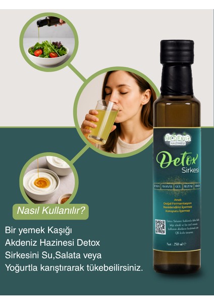 Detoks Sirkesi | 14 Bileşenli Süper Karışım | Avokado & Kinoa Içerikli | Doğal Fermantasyon fırsatları