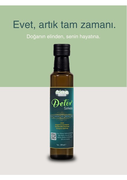 Detoks Sirkesi | 14 Bileşenli Süper Karışım | Avokado & Kinoa Içerikli | Doğal Fermantasyon