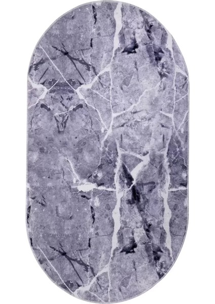 Halı Gri Granit Yıkanabilir Saçaksız Oval Kesme Ince Yolluk Kilim Salon Halısı Modelleri fiyatları